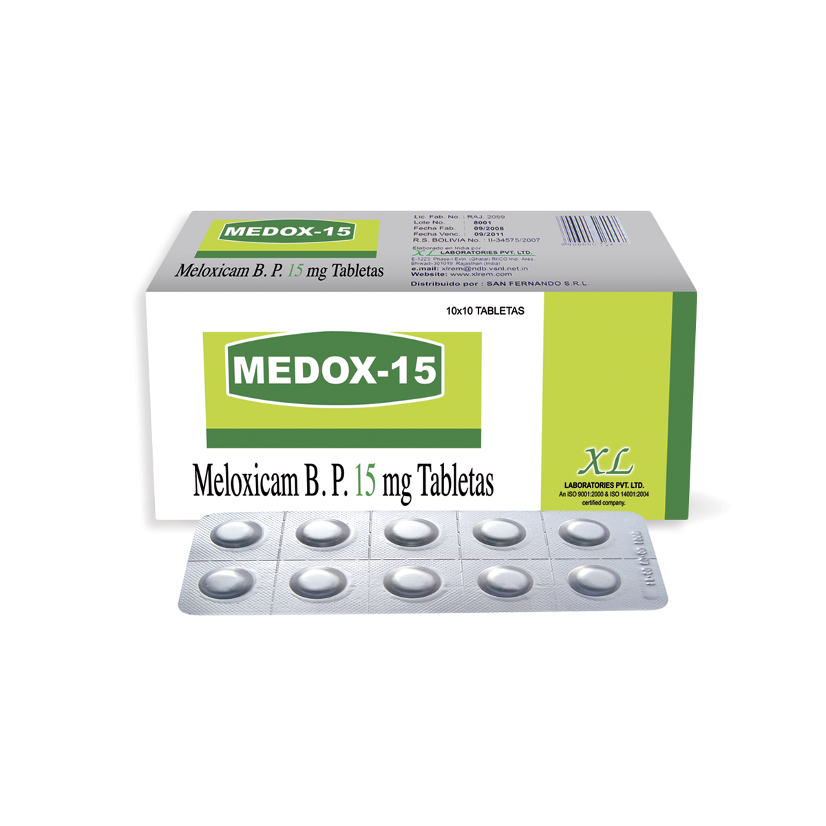 MEDOX 15 Tableta San Fernando S R L Bolivia medox-15-tableta-san-fernando-s-r-l-bolivia